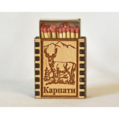 Спички сувенирные "Карпати"