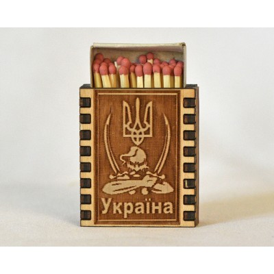 Спички сувенирные "Україна"