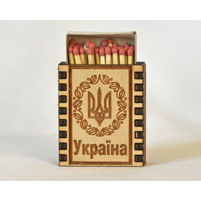 Спички сувенирные "Україна"